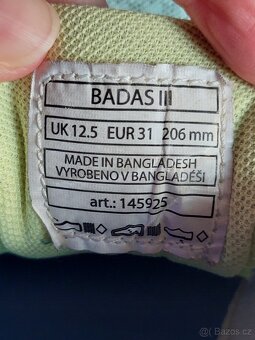 Boty tenisky Arcore Badas III vel. 31 - 4