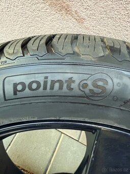 Sada 4× alu kola DEZENT + zimní pneumatiky Point S Wintersta - 4