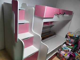 Patrová dětská postel se schody - 4