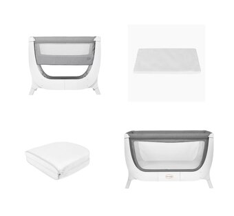 Detska postylka Shnuggle Air Bedside Crib + Cot Bundle - 4