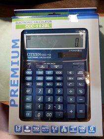 Kalkulačka obchodní CITIZEN CCC-112 – solární NEPOUŽITÁ - 4