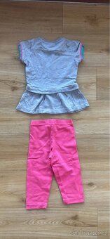 komplet reebok, tricko a leginy, vel. 6-9 mesicu, bez vad. - 4