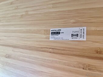 Ikea ANFALLARE - Hilver Stůl, bambus, 140x65 cm - 4