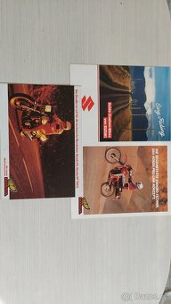 Prospekty motocyklů BMW, Yamaha, Honda, Suzuki, Kawasaki. - 4