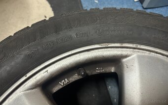 4x ALU disky 6.5Jx16H2 ET43 + pneu 205/55R16 - 4