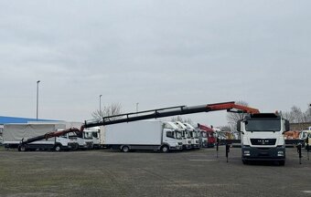 MAN TGS 26.400-6x2–Valník+HR-PALFINGER PK 27002 SH+Jib 25m - 4