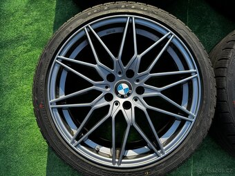 alu kola 5x120 R19 zimní zánovní pneu - 4