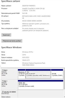 Starší herní počítač Dell OptiPlex 7020 Core i5 SSD - 4
