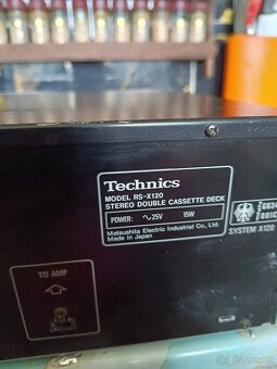 Prodám stereo double casette deck Technics - 4