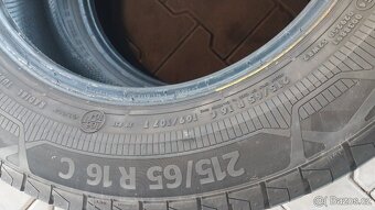 Prodám 2 x letní pneu Continental 215/65/16 C - 4