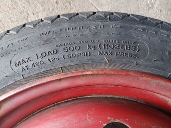 Dojezdové kolo (rezerva) 4x98 R14 - 4