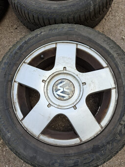 Alu kola vw golf 4 , 195/65R15 zimní pneu - 4