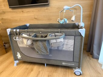 Kinderkraft cestovní postýlka s doplňky - 4