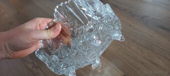 Broušené sklo mísy - 4