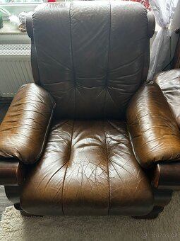 Kožená sedací souprava - 4