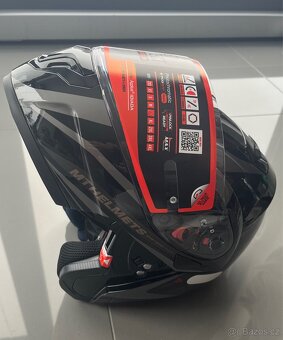 Helma na motorku MT HELMETS - překlopná (NOVÁ) - 4