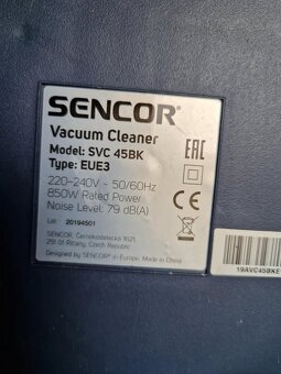 Vysavač Sencor. - 4