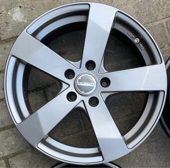 Alu disky Dezent, 5x112, R17, šedé, ET35 - 4