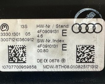 Spínací skříňka 4F0910131 Audi A6 C6 4F r.v. 2006 - 4