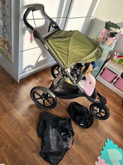 Thule Urban Glide 2 Cypress Green - super stav,bohatá vybava - 4