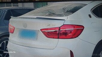 BMW X6 F16 zadní spoiler černý lesk - 4