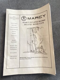 Posilovací věž MARCY Deluxe Hone Gym  HG 5000 - 4