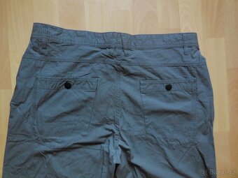 pánské C&A šedé kraťasy plátno 56/XL/38 p.100cm - 4