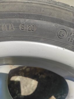 Alu disky + pneu 16" na škoda Octavia 1 - 4