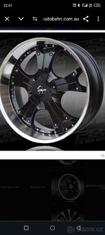 ALU kola Rennen 22" 5x115 J9 ET15 - 4