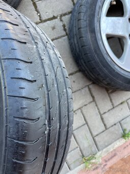 4x alu disky 4x100 R15, letní pneu 70% - 4