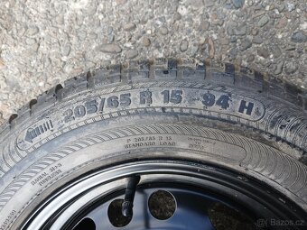 5x110 rezerva R15 opel 6,5Jx15 ET33, slusny vzorek - 4