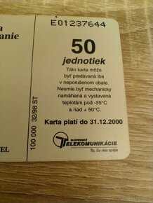 Sběratelská telefonní karta - 4