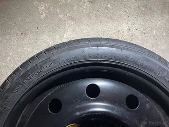 Dojezdové kolo 5x115 125/70R17 Opel Zafira C - 4
