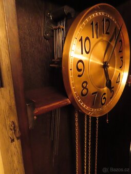 Podlahové hodiny s motivem vinné révy - 4