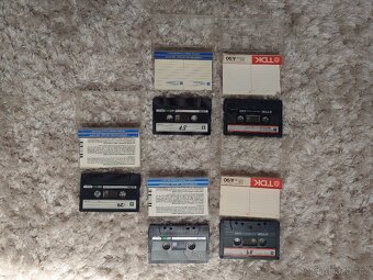 Audio kazety TDK (A, AD  Made in Japan ) - 4