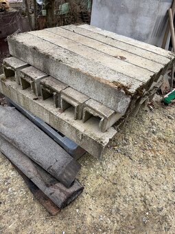 Betonové koryta, délka 1 m - 4