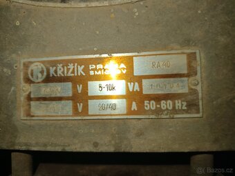 Autotransformátor RA40 - 4