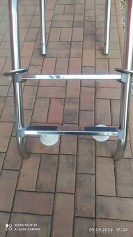 Bzénové schůdky 2 stupňové - 4