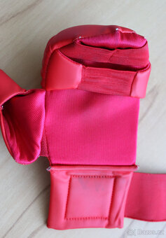 Rukavice na karate 900 červené - 4