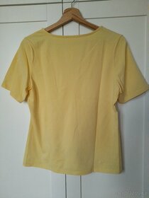 Žluté tričko ONLY (vel. XL) - 4