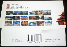 Pamětní pohlednice 18 ks - set - Nejlepší scenérie v Pekingu - 4