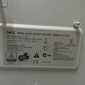 Videoprojektor NEC PE401H - 4