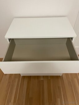 Komoda IKEA Malm bílá 80x100 cm - 4