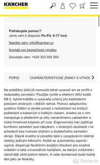Kärcher - bateriové koště - 4