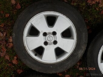 4xObuté letní lité kola na OPEL ASTRA G 195/60 R15 - 4