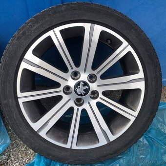ALU disky 5x108 + zimní pneu 225/45 r17 - 4