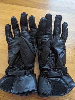 Nepromokavé dámské moto rukavice REVIT Zenith v SUPER STAVU - 4