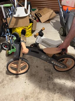 Prodám odrážedlo Kinderkraft a odrážedlo Teddies - 4