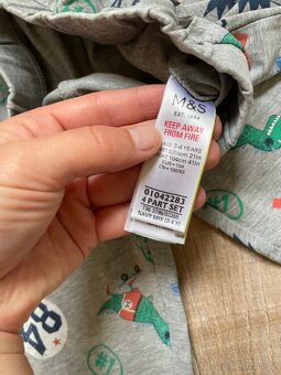 2x pyžamo Marks&Spencer 98/104 - 4