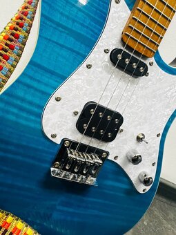 Elektrické ukulele Flight Pathfinder Ocean Blue Baritone - 4